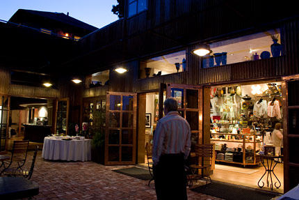 Wave Street Studios courtyard