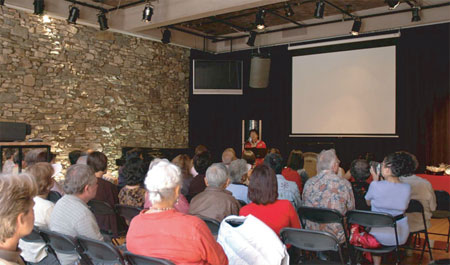Studio, during event Studio, during event